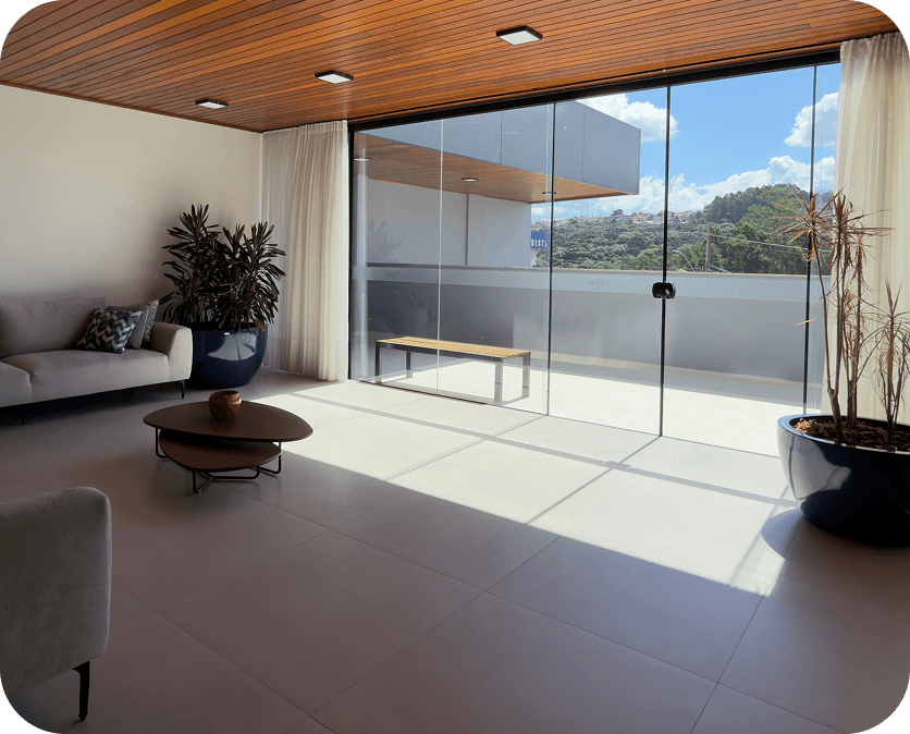 Interior do Residencial Bérgamo